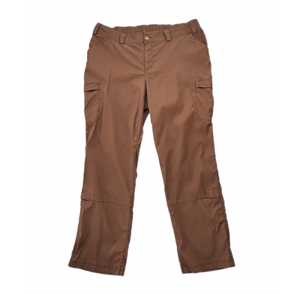 Duluth PLUS Flexpedition Brown Outdoor Cuff Bootcut Gorpcore Hiking Cargo Pants